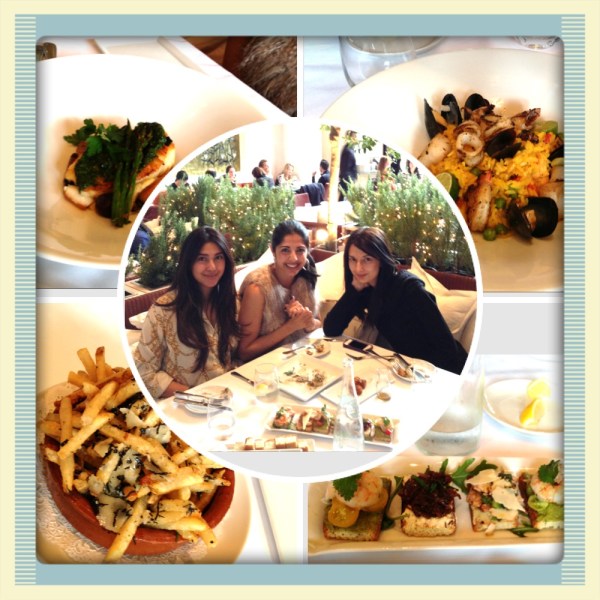 Lunch at Fig & Olive with Friends