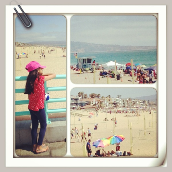 A trip to Manhattan Beach...before we trade one Manhattan for another.
