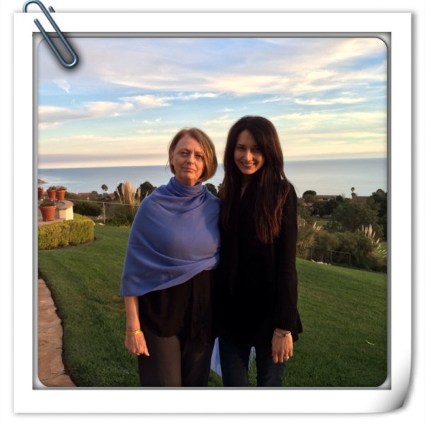 While dodging text and emails, I also saw my mom...