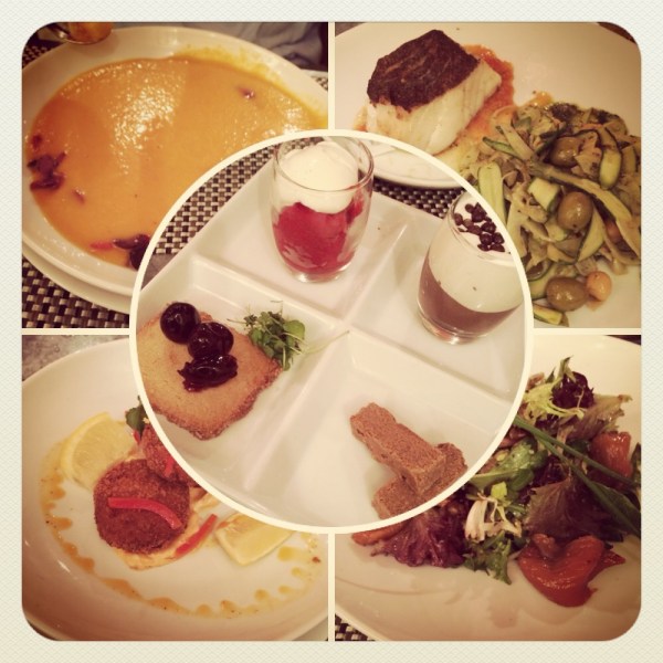 Weekend lunch: Our usual Fig & Olive. Where one can never go wrong....