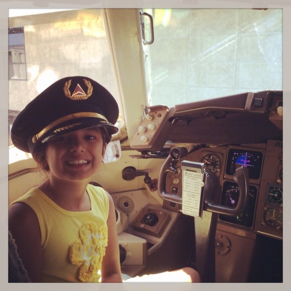 Maya knows that sharing hats = OFF LIMITS (I have a ridiculous fear of lice). But I'm guessing The Captain is probably exempt.