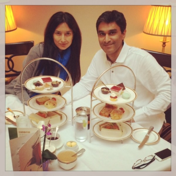 One of too many tea times, this one in Dublin.