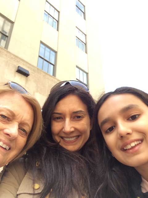 Generations...My mom came for a visit...