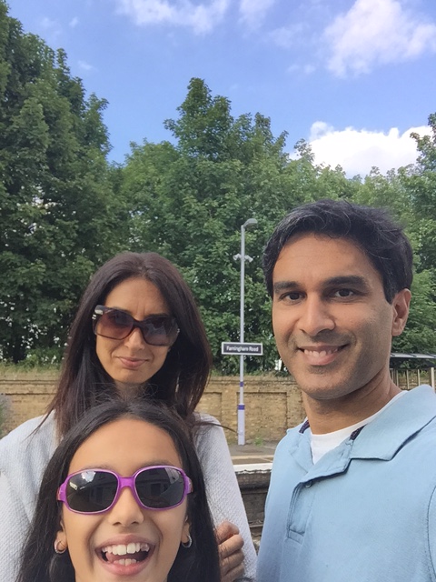 A trip to the countryside...it involved a taxi driver that nearly killed us all and an almost missed train back to London.